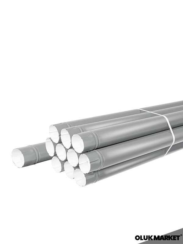 İniş Boru Galvanizli Oval