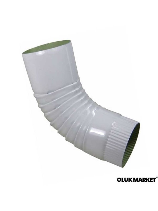 Galvaniz Yağmur Dirseği Oval